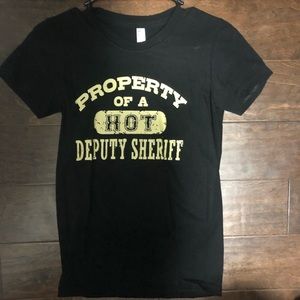 Property of a Hot Deputy Sheriff Shirt